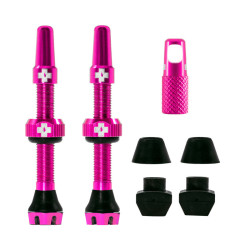 Muc-Off V2 Tubeless Ventil Kit 44mm/pink 44 mm, pink