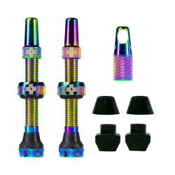 Muc-Off V2 Tubeless Ventil Kit 44mm/iridescent 44 mm, iridescent