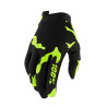 Ride 100% Handschuhe iTrack salamander schwarz-gelb L Slip-On Cross-Handschuh