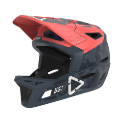 Leatt Helm MTB 4.0 rot L Gut belüfteter Schutz für das ganze Gesicht, den Kopf und das Gehirn