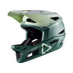 Leatt Helm MTB 4.0 ivy L Gut belüfteter Schutz für das ganze Gesicht, den Kopf und das Gehirn
