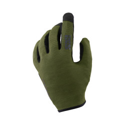 iXS Carve Handschuhe olive KL (Kinder L) Handschuh mit robuster Handfl&:228:che aus synthetischem Leder und Stretch Oberma