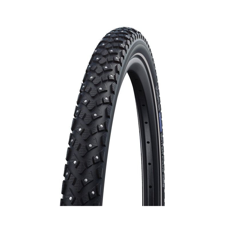 Schwalbe Pneu Marathon Winter Plus 26x1.75 Starr mit Reflexstreifen black