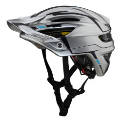  A2 Helmet w/Mips S, Sliver Silver/Burgundy