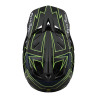  D4 Carbon Helmet w/Mips M, Graph Gray/Green
