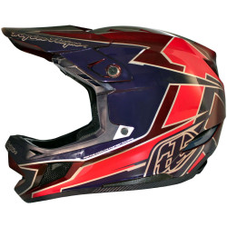  D4 Composite Helmet w/Mips XL, Graph Red