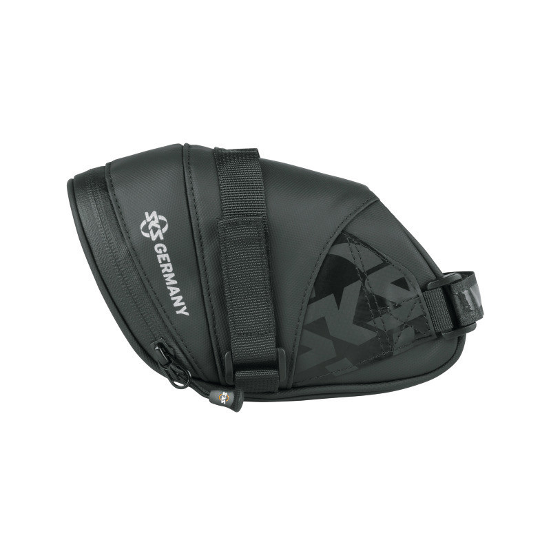 SKS Satteltasche Explorer Straps 500 mit Klettverschluss schwarz