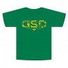 T-Shirt GSD Tee - Kelly/Yellow,Grösse L Unisex