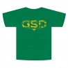 T-Shirt GSD Tee - Kelly/Yellow,Grösse XL Unisex