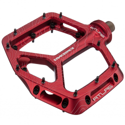 Race Face Atlas Pedal V2 red,one size 