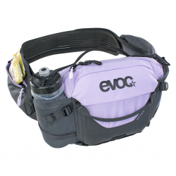 Evoc Hip Pack Pro 3L + 1,5L Bladder Carbon grey-purple rose-black,one size