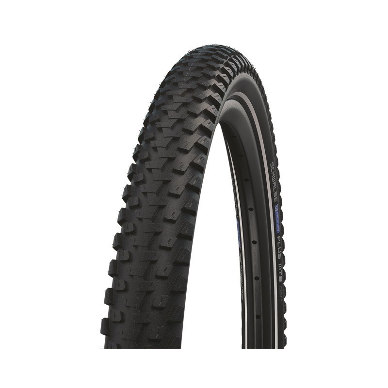 Schwalbe Pneu Marathon Plus MTB 26x2.10 Starr mit Reflexstreifen black