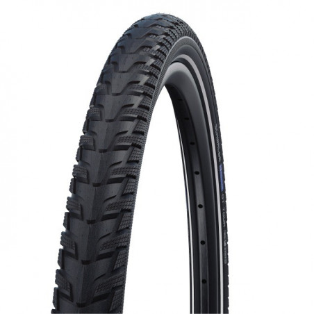 Schwalbe Pneu Energizer Plus Tour700x35C Starr mit Reflexstreifen black