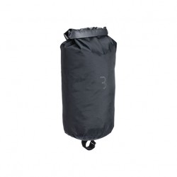 Gepäcktasche 4L 14x14x30cm mit Aluhalter schwarz, wasserdicht