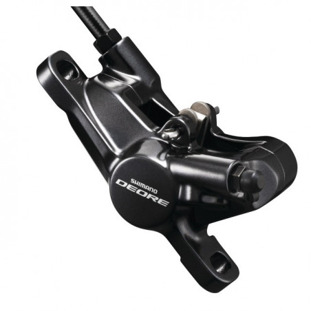 Shimano Bremssattel Deore BR-M6000 vorne hinten PM Resin Bremsbelege schwarz Box