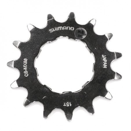 Shimano Zahnkranz DX CS-MX66 1-Gang 14 Zähne verchromt Box