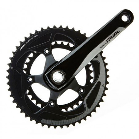 SRAM Crankset Rival 22   GXP black,172.5mm/50/34t 