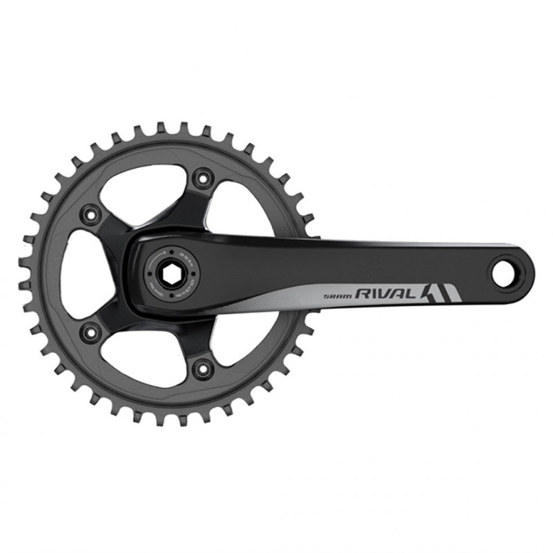 SRAM Crankset Rival 1   BB30 black,172.5mm/42t 