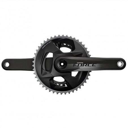 SRAM Crankset Force eTap AXS 2x  DUB natural carbon,172.5mm/46/33t 