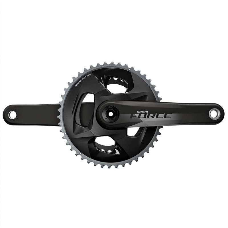 SRAM Crankset Force eTap AXS 2x  DUB natural carbon,172.5mm/48/35t 