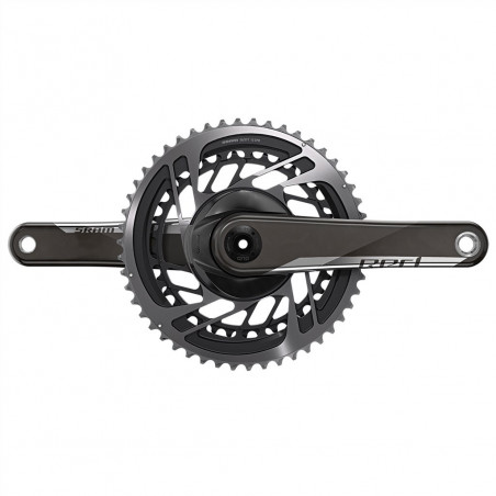 SRAM Crankset Red eTap AXS 2x DUB natural carbon,175mm/46/33t 