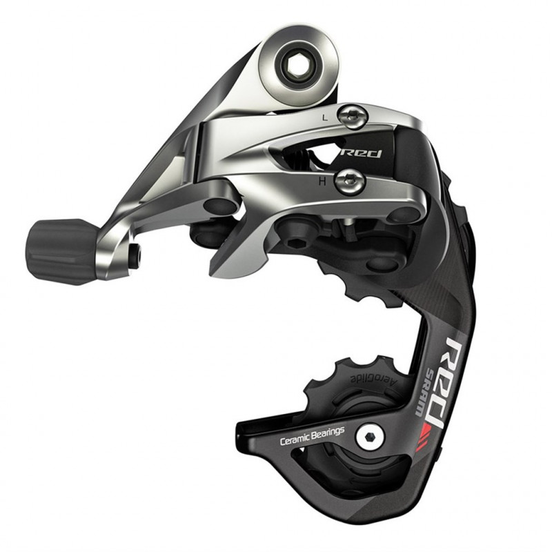 SRAM Rear Derailleur Red 22  11SP medium Cage max 32T falcon grey,Medium 