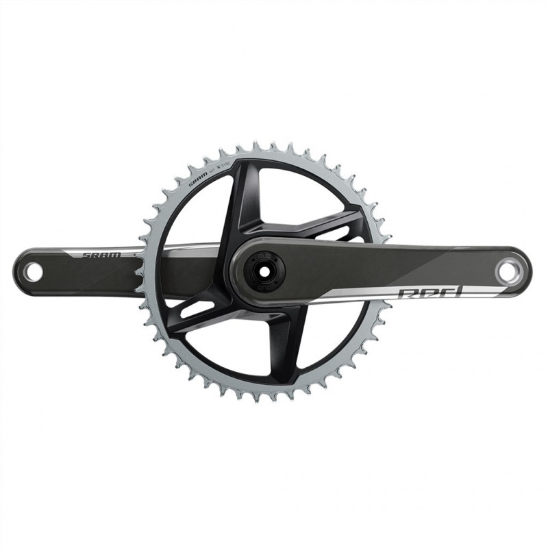 SRAM Crankset Red eTap AXS 1x DirectMount  DUB  natural carbon,170mm/40t 