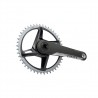 SRAM Crankset Red eTap AXS 1x DirectMount  DUB  natural carbon,172.5mm/40t 