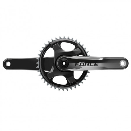 SRAM Crankset Force eTap AXS 1x   GXP natural carbon,172.5mm/40t 