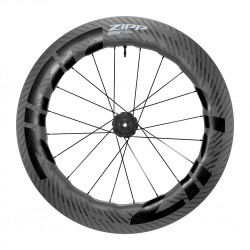 Zipp 858 NSW Tubeless Disc-Brake Front Wheel Hookless black carbon,700C/'12X100 