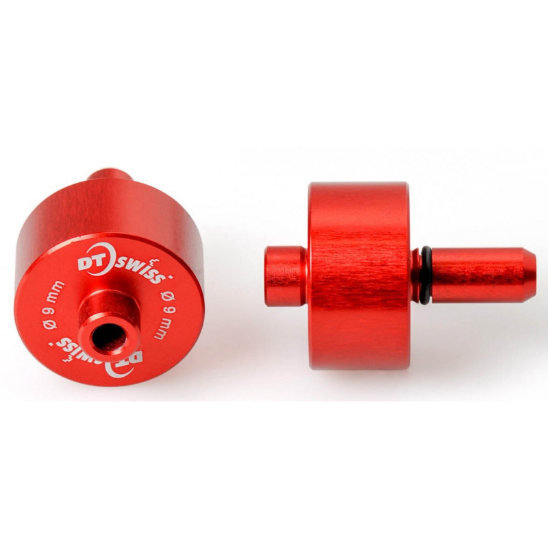 DT Swiss Zentrieradapter 9mm, 2 Stk, rot