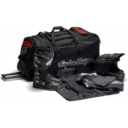 Troy Lee Designs Meridian Wheeled Gear Bag One Size, Black