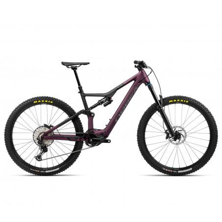 Orbea RISE H10 M Metallic Mulberry-Black