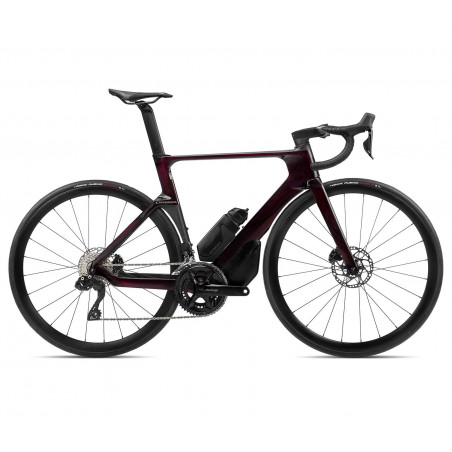 ORCA AERO M30iLTD 53 Wine Red Carbon View - Carbon Raw