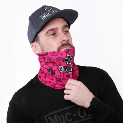 Muc-Off Lightweight Neck Gaiter pink