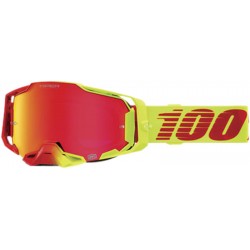 100% Armega HIPER Goggle Solaris - Mirror Red