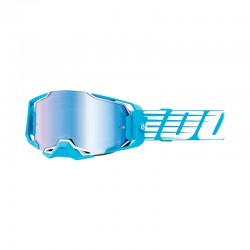 100% Armega Goggle Oversized Sky - Mirror Blue