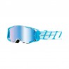 100% Armega Goggle Oversized Sky - Mirror Blue