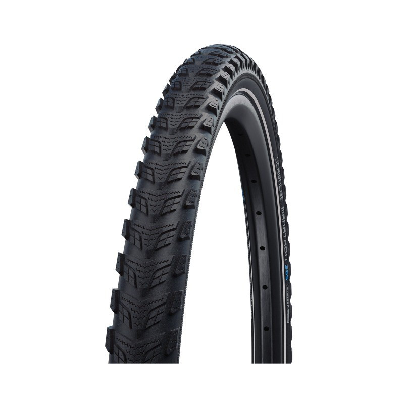 Schwalbe Pneu Marathon 365 700x47C starr mit Reflexstreifen black