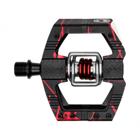 Crankbrothers Pedal Mallet E LS Splatter rot