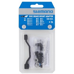 Shimano Scheibenbremsadapter PM VR/HR, SMMAF220PPL 220mm Post/Post