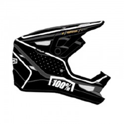 100% Status Helmet Dreamflow Black
