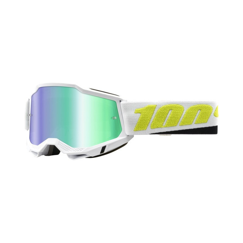 100% Accuri 2 Goggle Peyote - Mirror Green