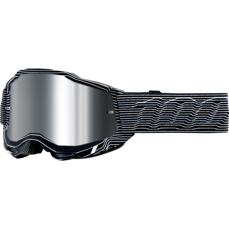 100% Accuri 2 Goggle Silo - mirror silver flash Lens