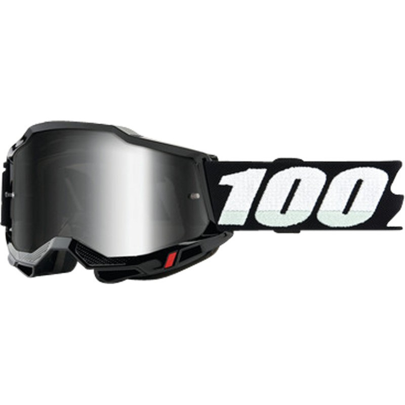 100% Accuri 2 Youth Goggle black - mirror silver Lens
