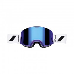 100% Norg Hiper Goggle white - mirror violet