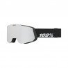 100% Snowcraft Hiper Goggle black - mirror silver