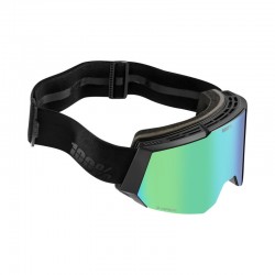 100% Snowcraft Hiper Goggle black - mirror green