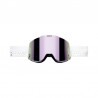 100% Snowcraft Hiper Goggle white - mirror pink