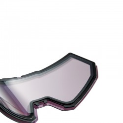 100% Snowcraft XL Hiper Goggle black - mirror silver